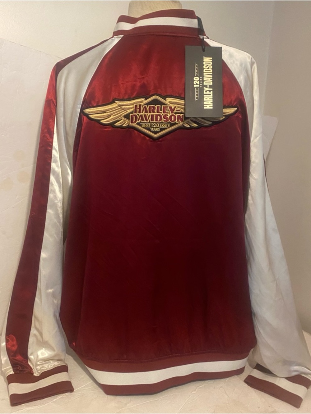 Harley Davidson Ladies NWT Anniversary Jacket With Thumb